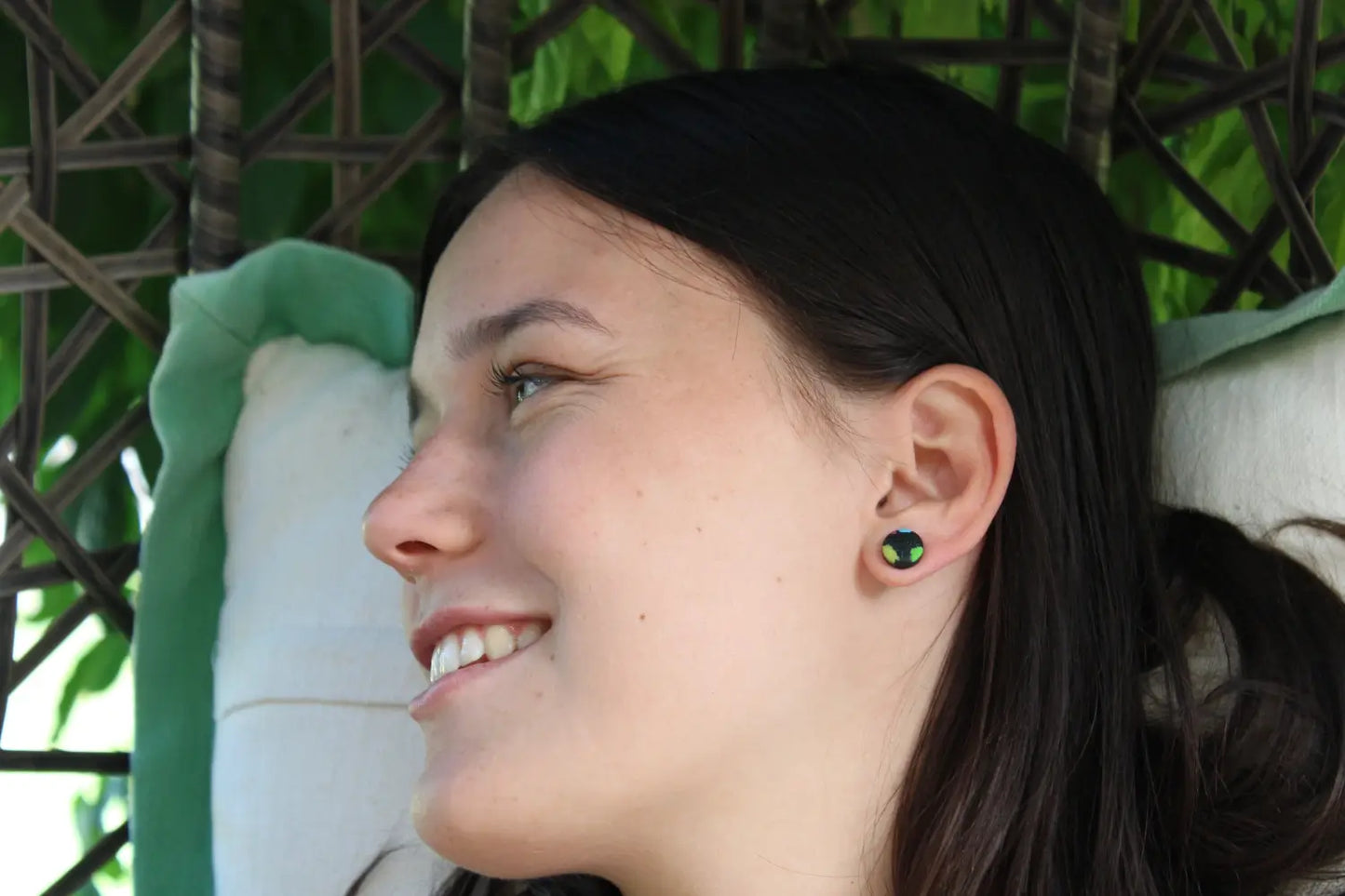 "Mixed pattern II" earrings