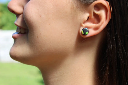 "Mixed pattern II" earrings