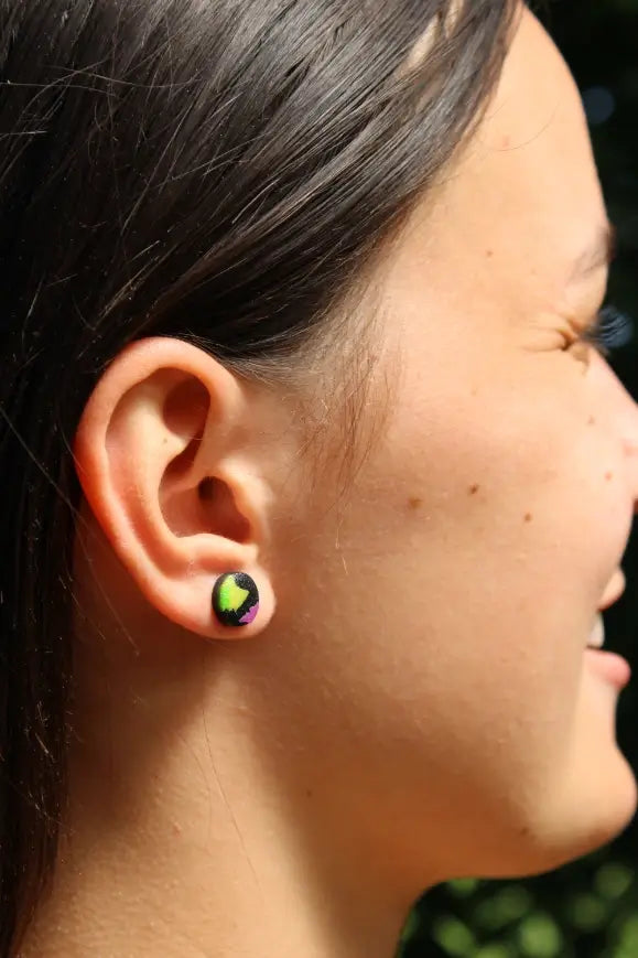 "Mixed pattern II" earrings