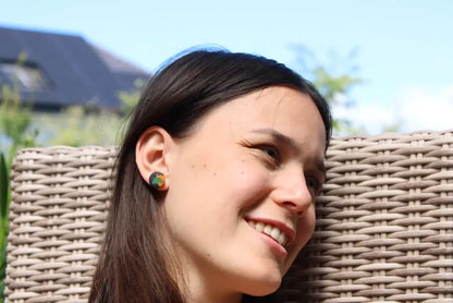 "Mixed pattern I" earrings