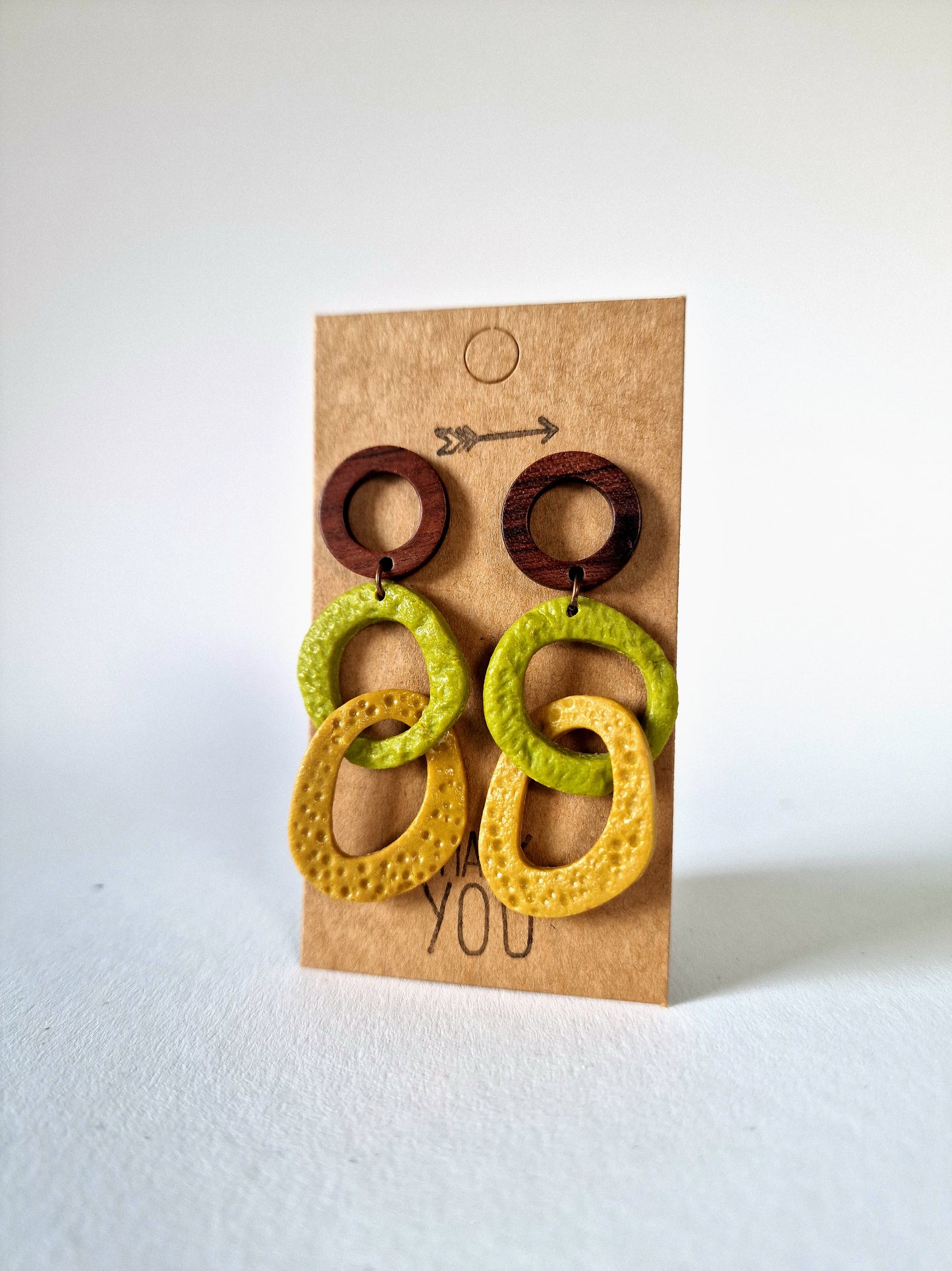 "Ring mantra" earrings