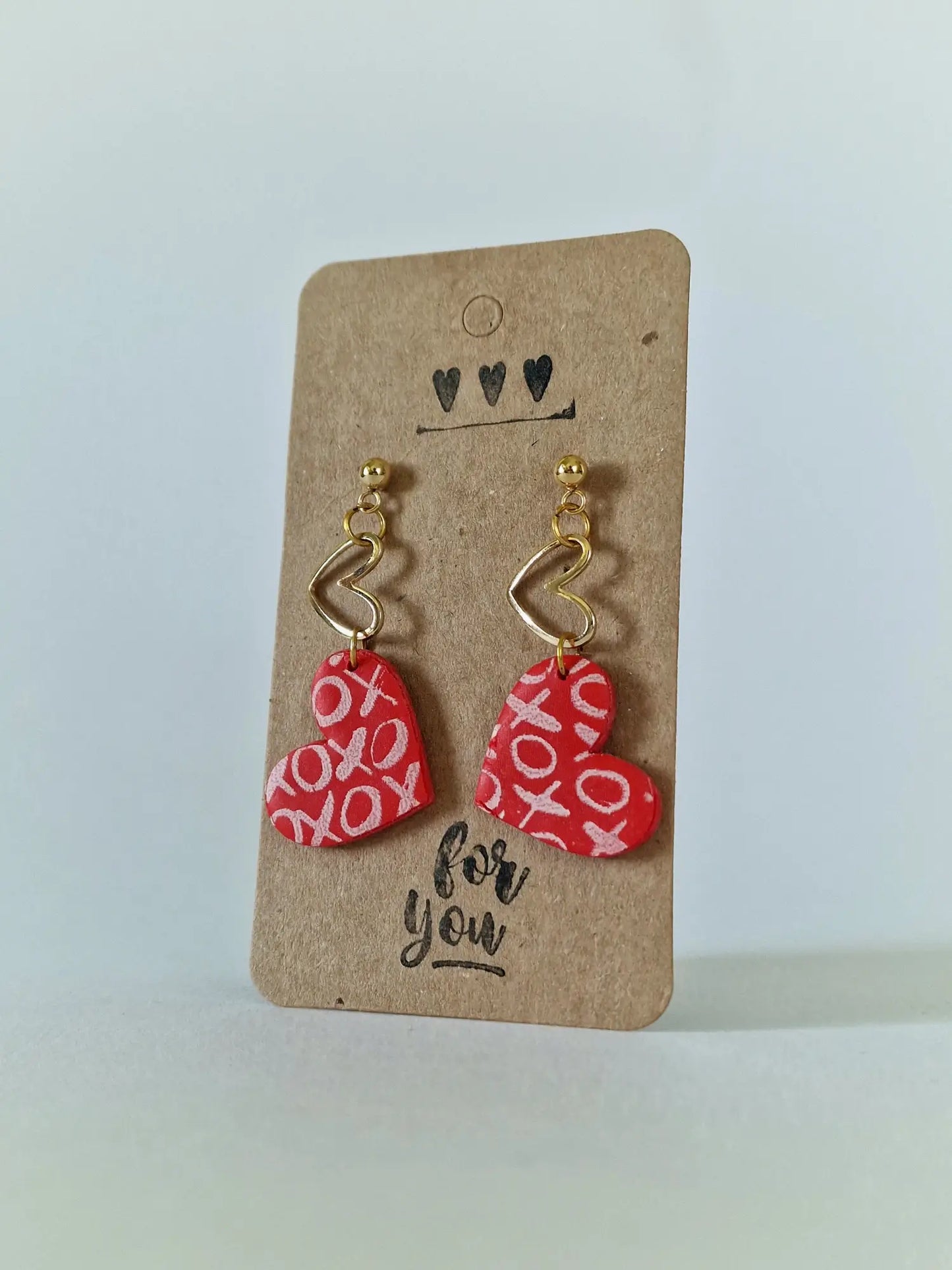 "XOXO hearts II" earrings